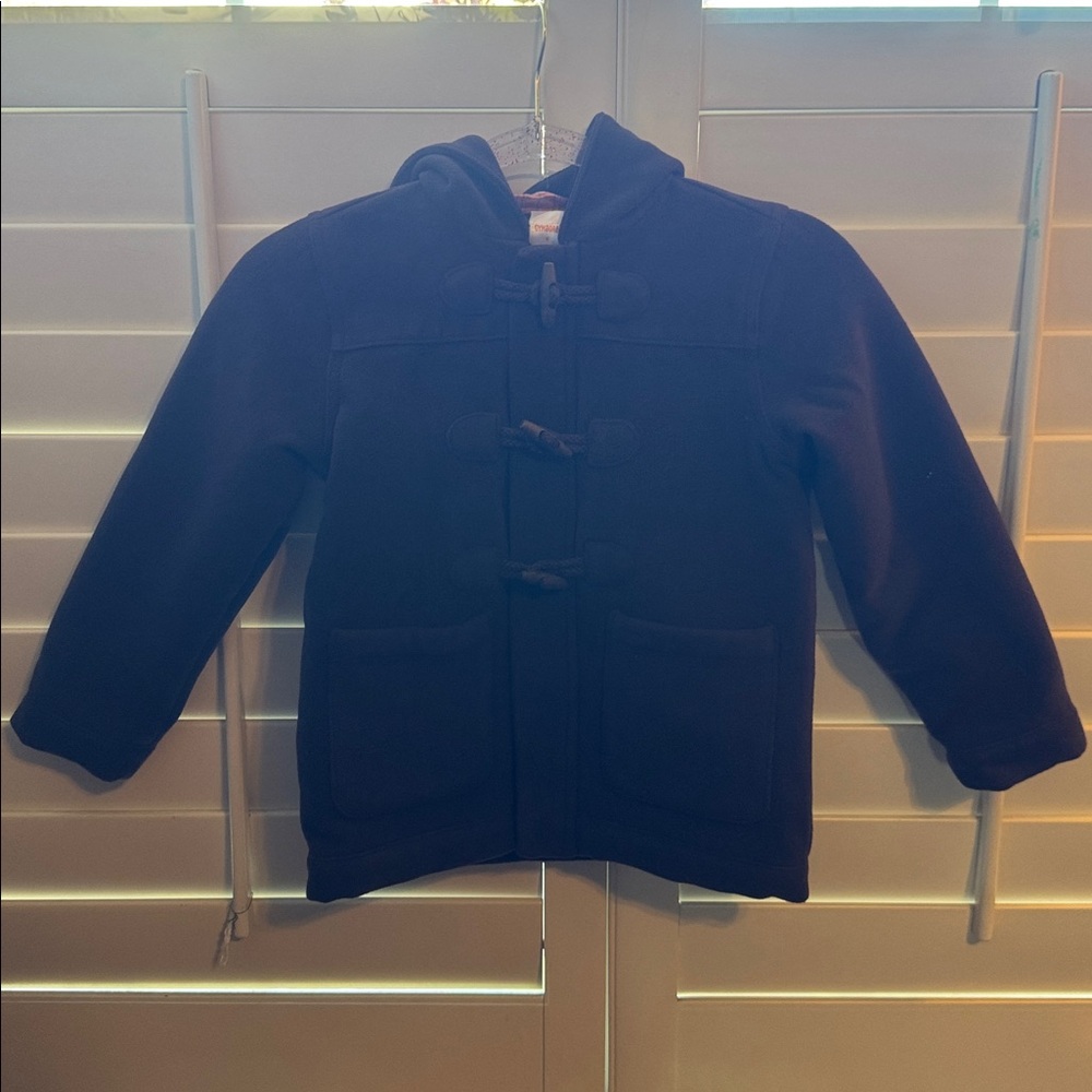 Gymboree Brown Coat with Toggle Closures and Zipper 6 NWOT